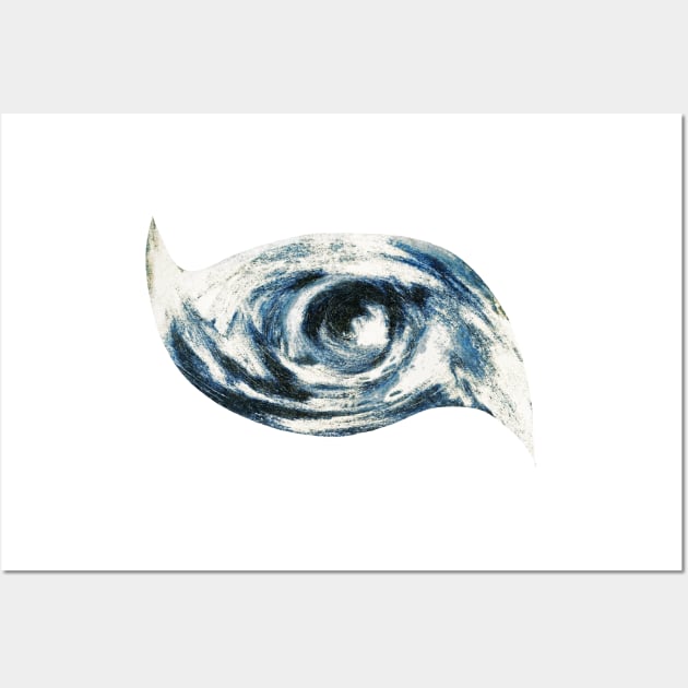 Eye of the storm (cut-out) Wall Art by FJBourne